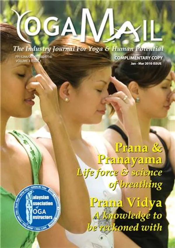 Yoga Mail Jan – Mar 2010 cover