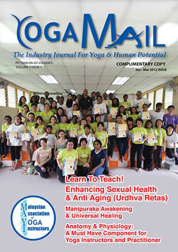 Yoga Mail Jan – Mar 2012 cover