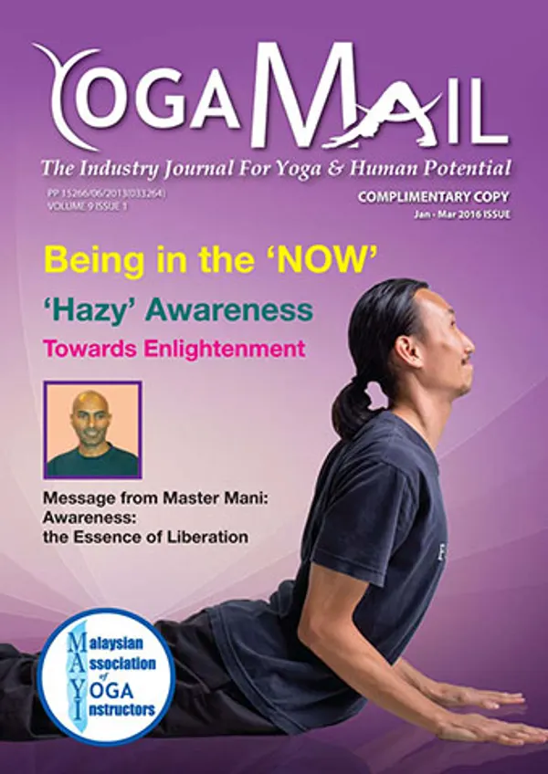Yoga Mail Jan – Mar 2016 cover