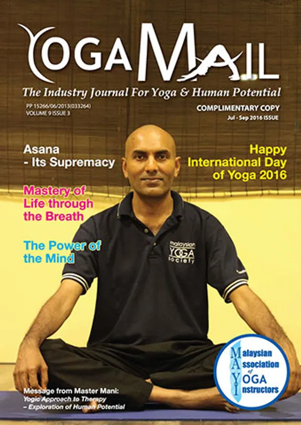 Yoga Mail Jul – Sep 2016 cover