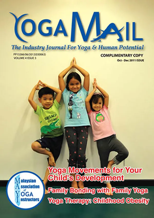Yoga Mail Oct – Dec 2011 cover