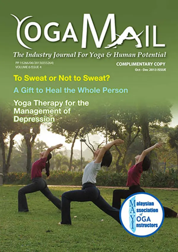 Yoga Mail Oct – Dec 2013 cover
