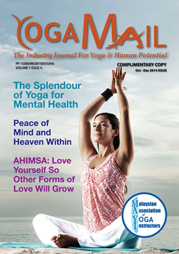 Yoga Mail Oct – Dec 2014 cover