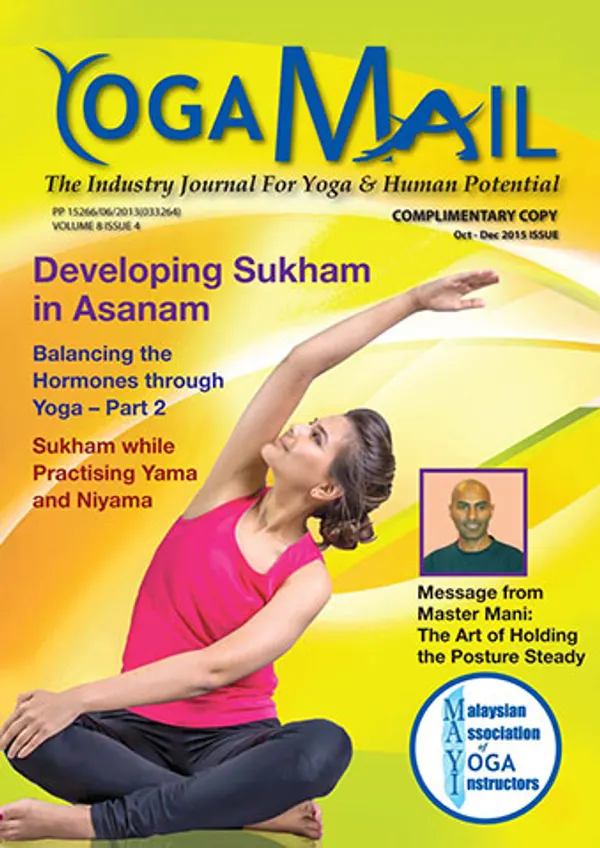Yoga Mail Oct – Dec 2015 cover